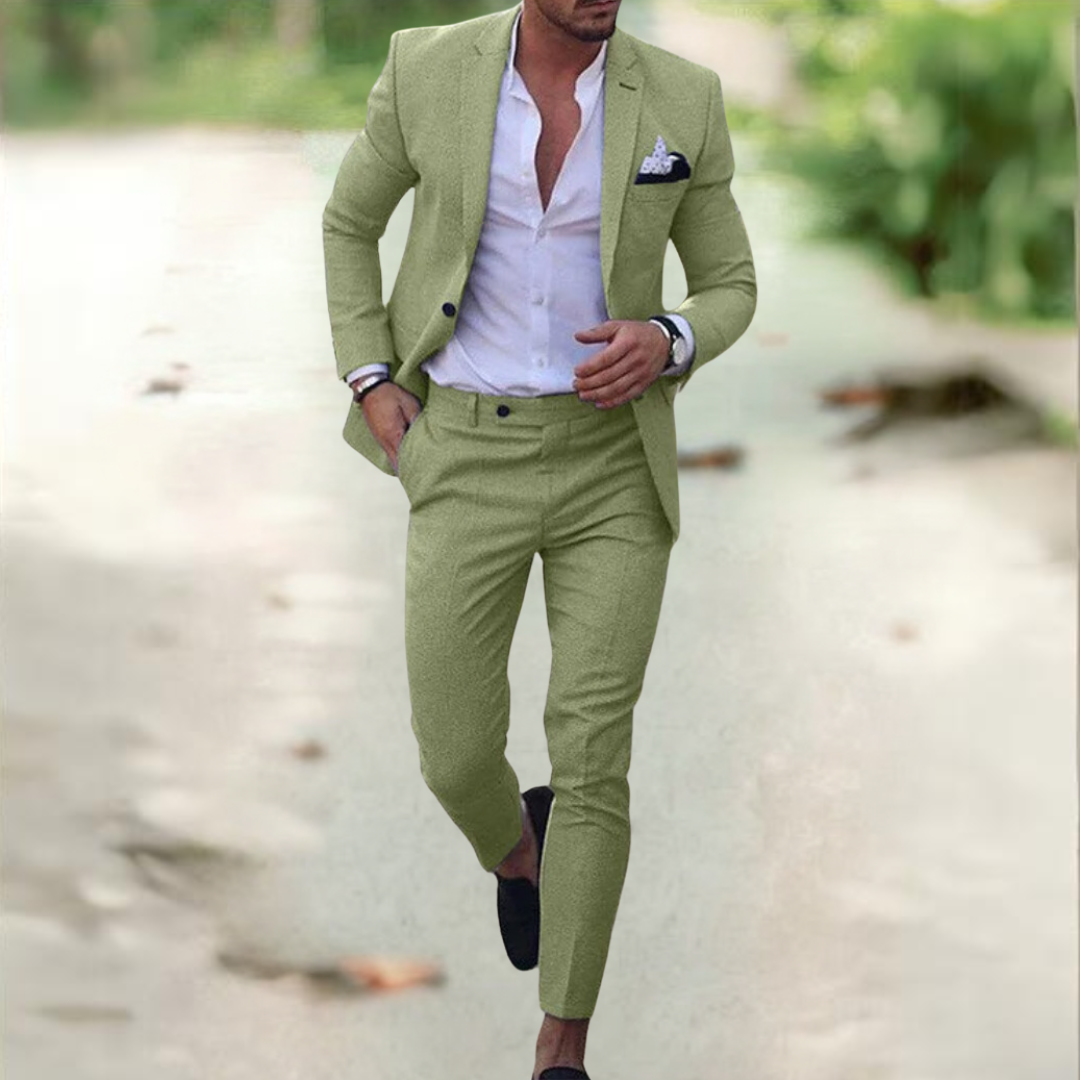 Sebastián | Traje de Dos Piezas Hombre Chaqueta Pantalón Slim