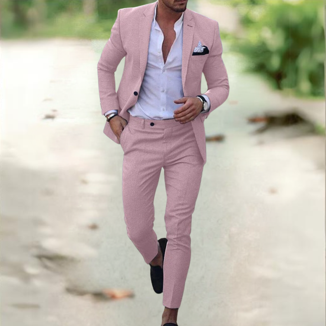 Sebastián | Traje de Dos Piezas Hombre Chaqueta Pantalón Slim