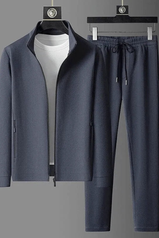 Sergio | Conjunto Chándal Hombre Cremallera Cuello Mao