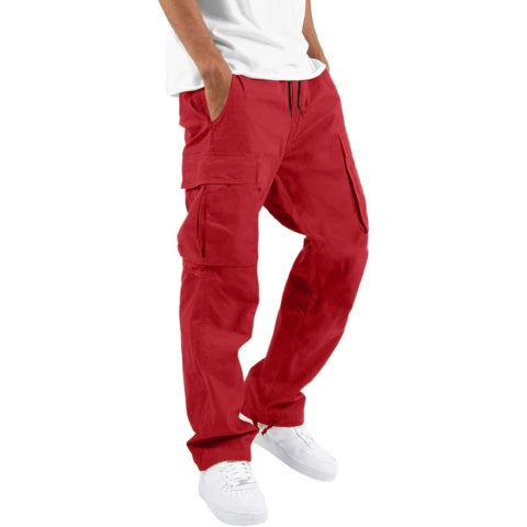 Sergio | Pantalón Cargo Ancho Hombre Bolsillos Laterales