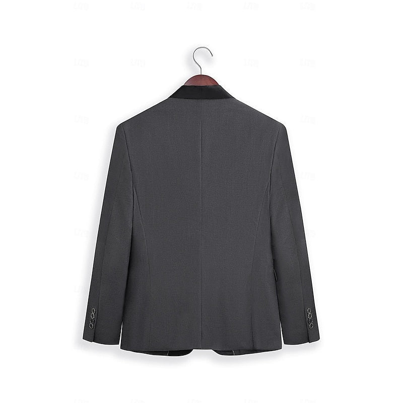 Sergio | Traje de Novio Hombre Dos Piezas Solapa Satinada