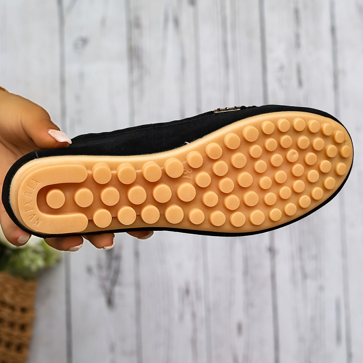 Sofía | Mocasines Mujer Hebilla Metálica Costuras