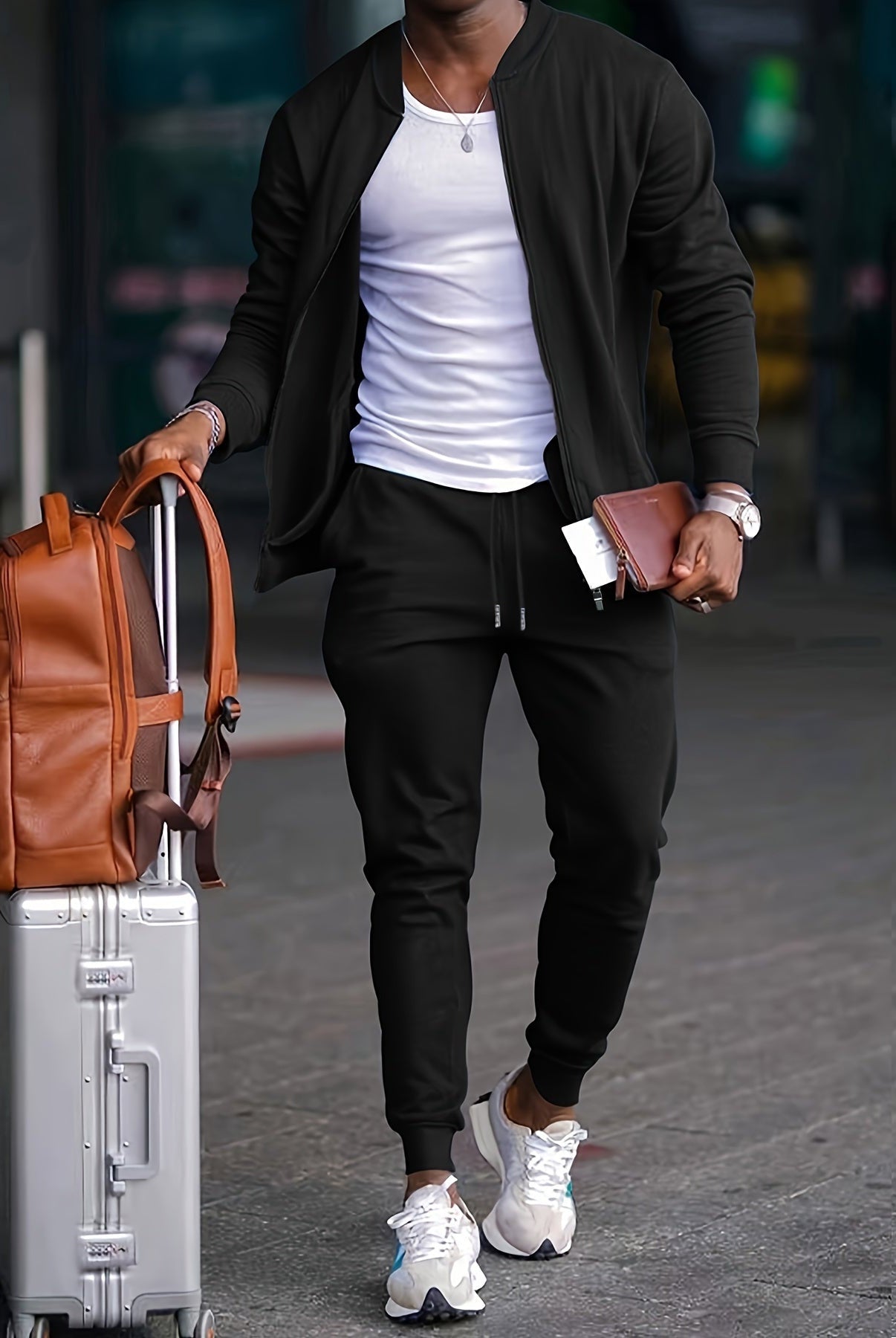 Tomás | Conjunto Chándal Hombre Cremallera Jogger