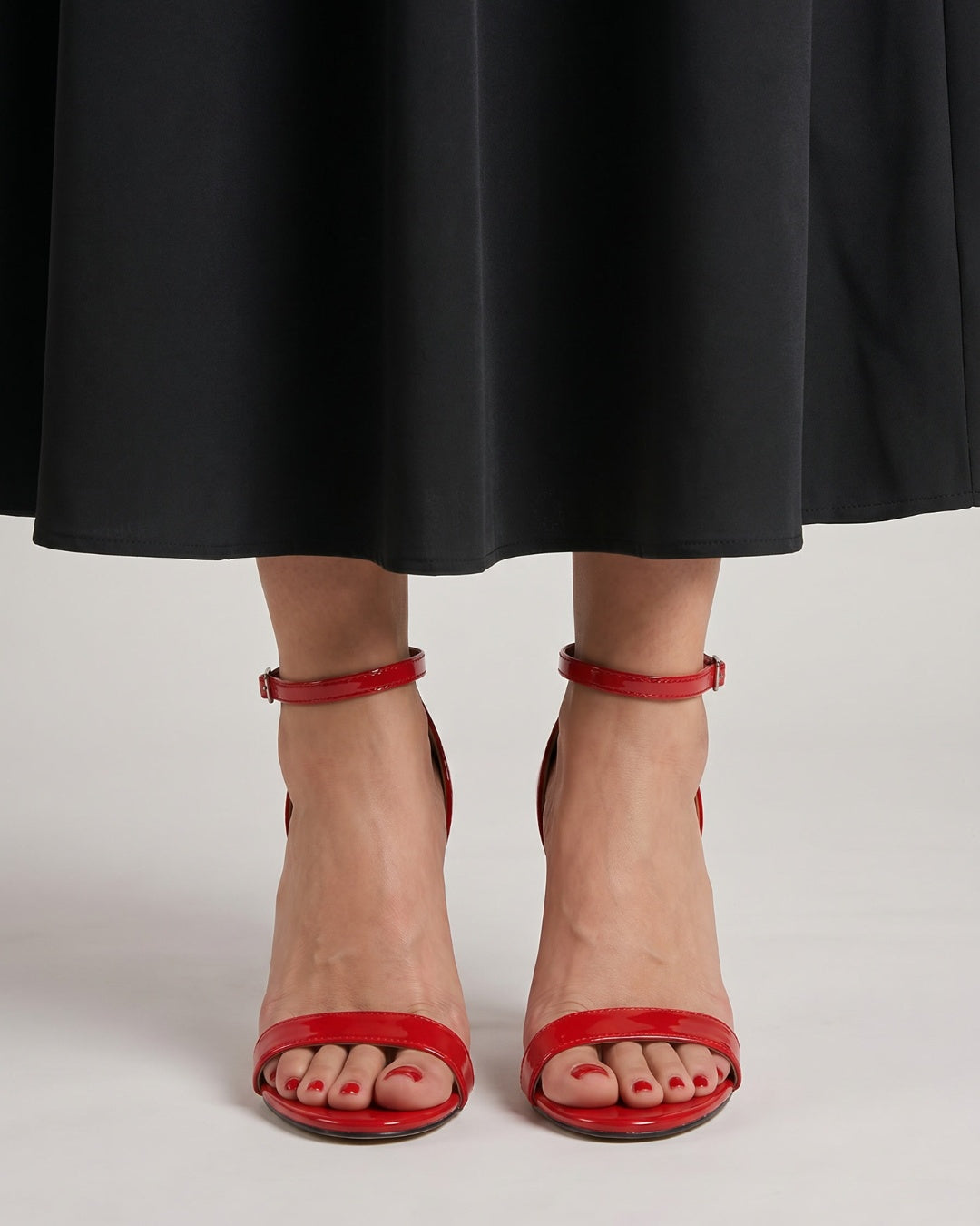 Valeria | Sandalias de Tacón Alto Stiletto Mujer Tira al Tobillo