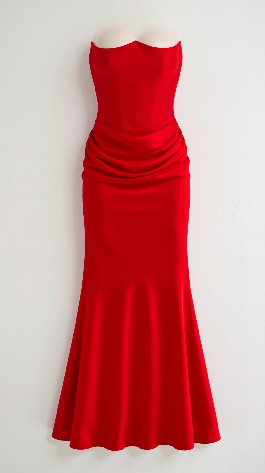 Vestido Largo de Cóctel Palabra de Honor Mujer