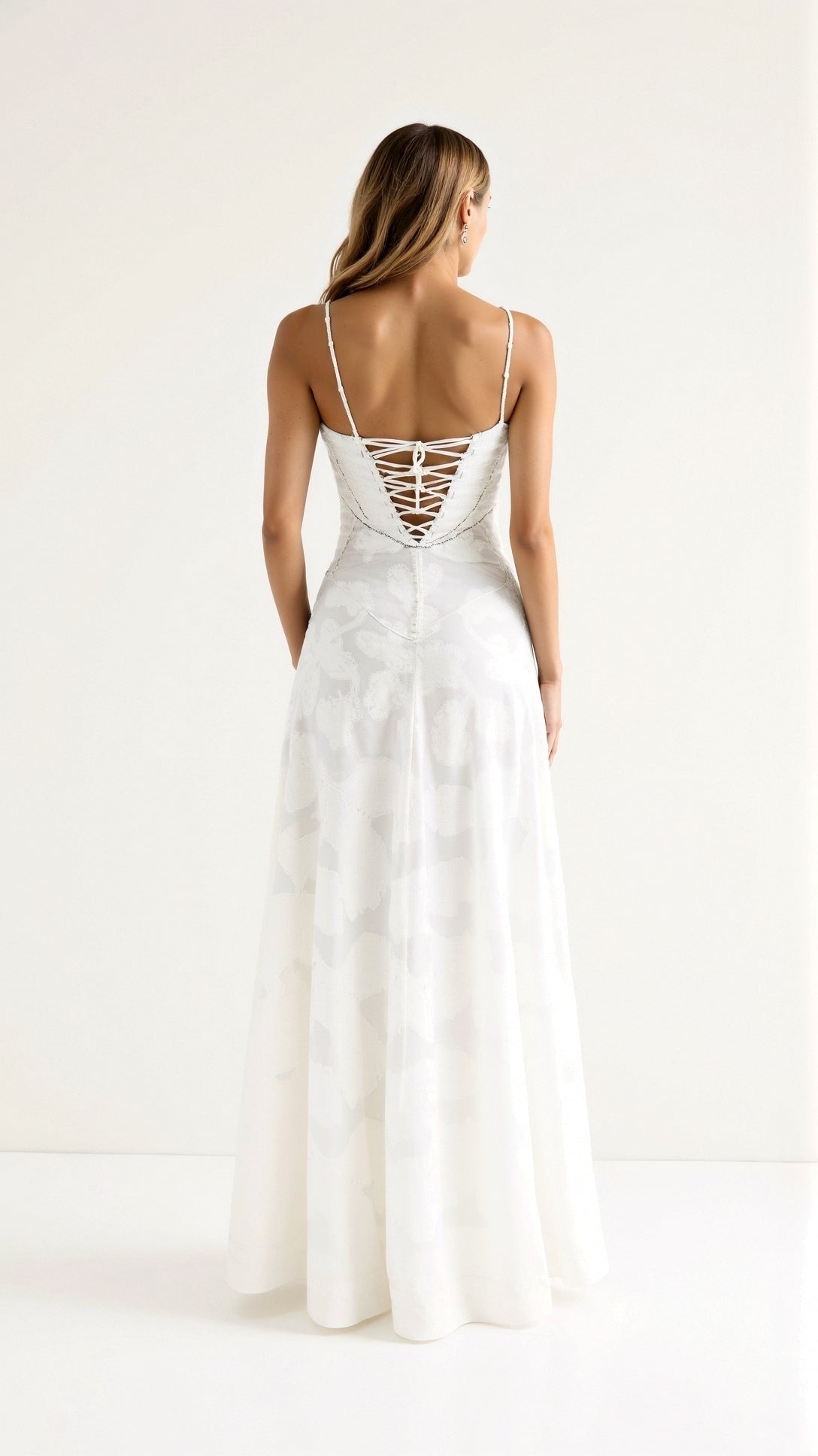 Vestido Largo de Invitada de Boda Mujer Tirantes