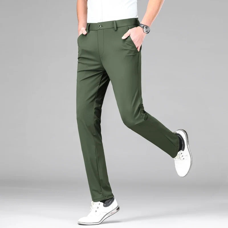 Víctor | Pantalón Chino Slim Hombre Elástico Ajuste Moderno