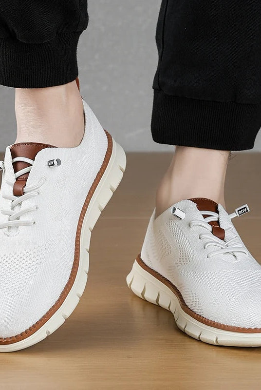 Zapatillas Casual de Malla Transpirable Hombre Sin Cordones