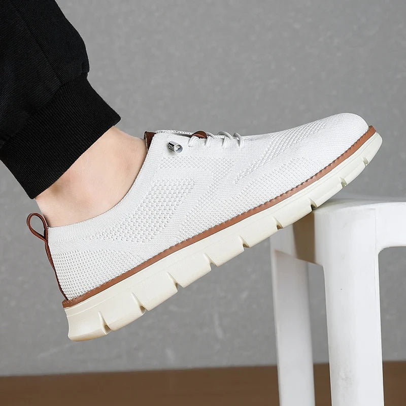 Zapatillas Casual de Malla Transpirable Hombre Sin Cordones