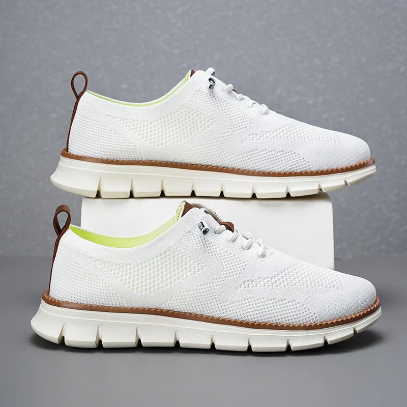 Zapatillas Casual de Malla Transpirable Hombre Sin Cordones