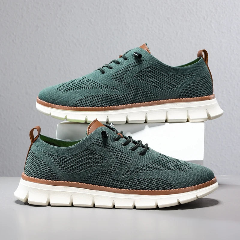 Zapatillas Casual de Malla Transpirable Hombre Sin Cordones