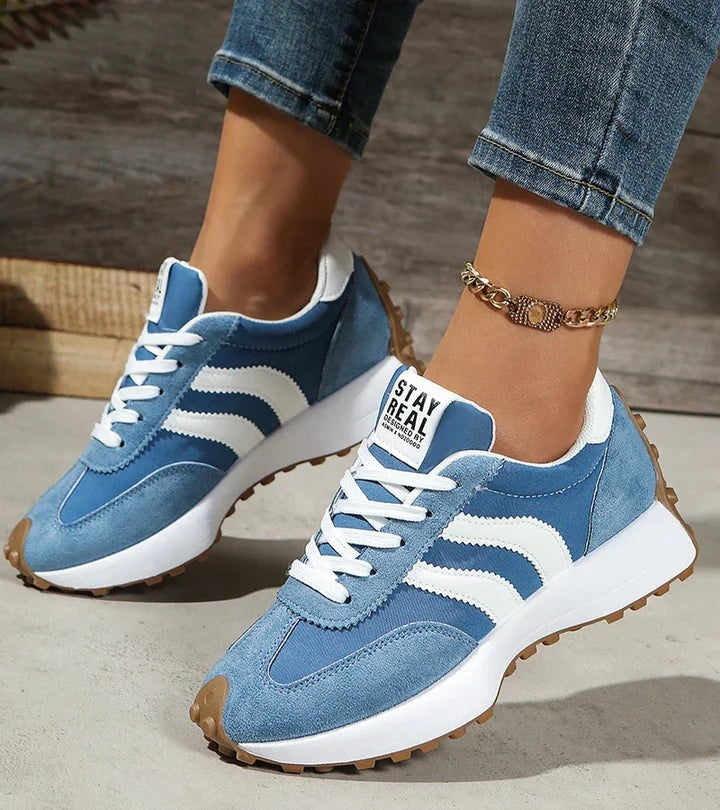 Zapatillas Casual Retro Mujer Plataforma