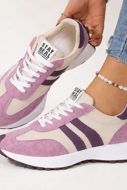 Zapatillas Casual Retro Mujer Plataforma