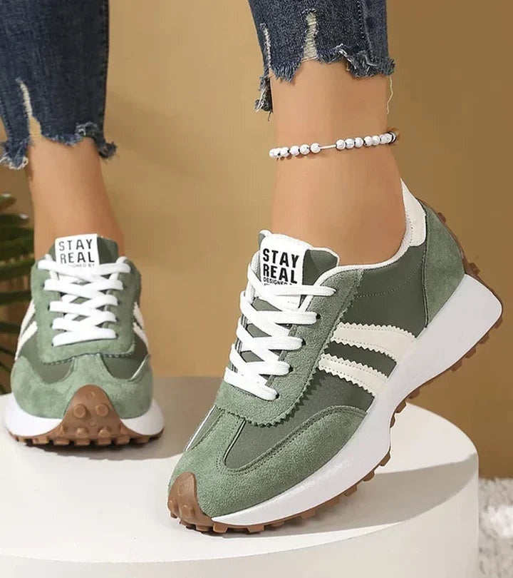 Zapatillas Casual Retro Mujer Plataforma