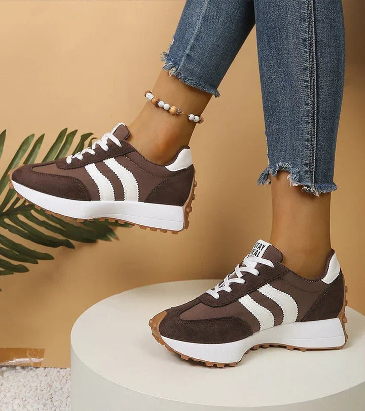 Zapatillas Casual Retro Mujer Plataforma