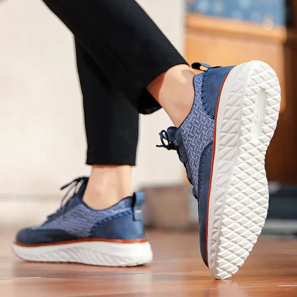 Zapatillas Casual Running Hombre Cordones