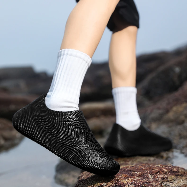 Zapatillas Running Sin Cordones Hombre Suela Texturizada