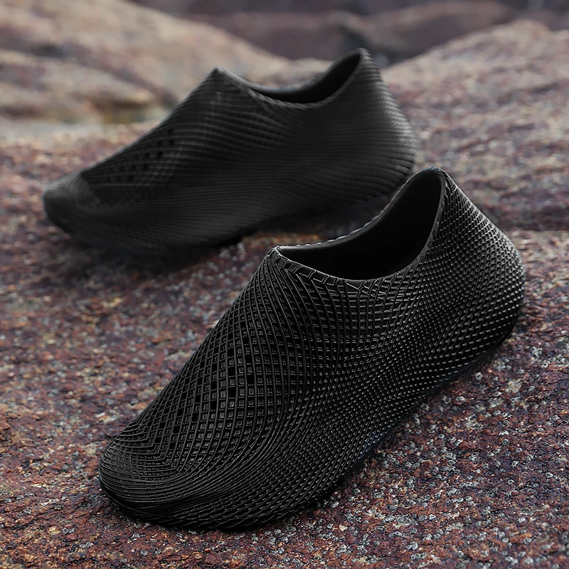 Zapatillas Running Sin Cordones Hombre Suela Texturizada