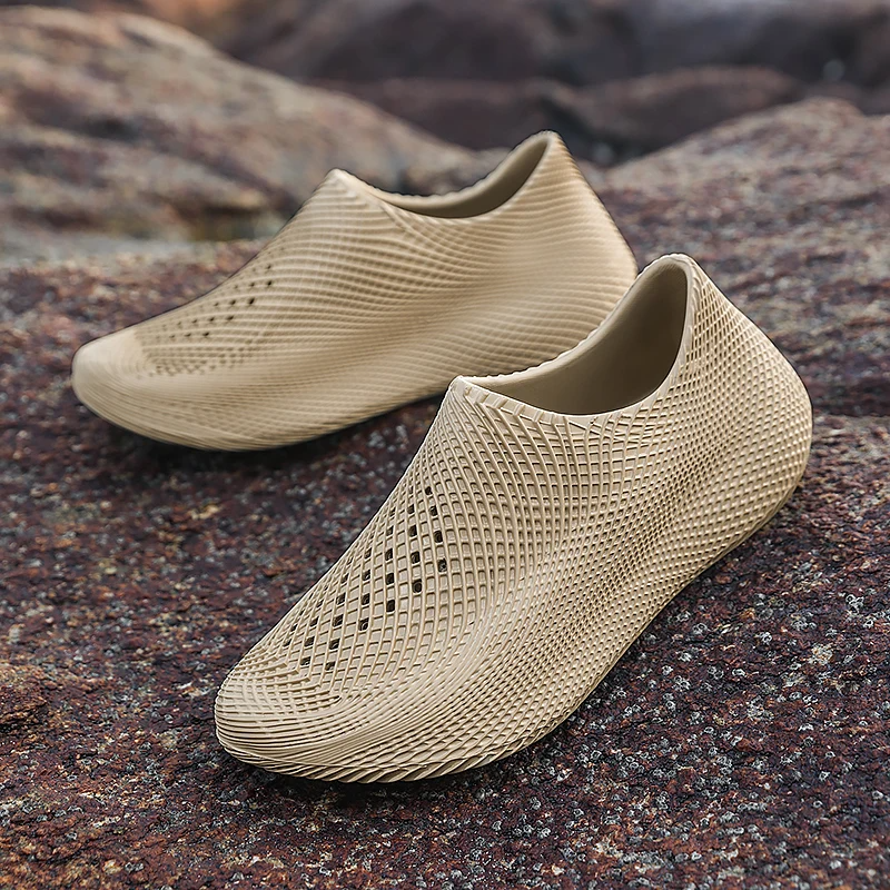 Zapatillas Running Sin Cordones Hombre Suela Texturizada
