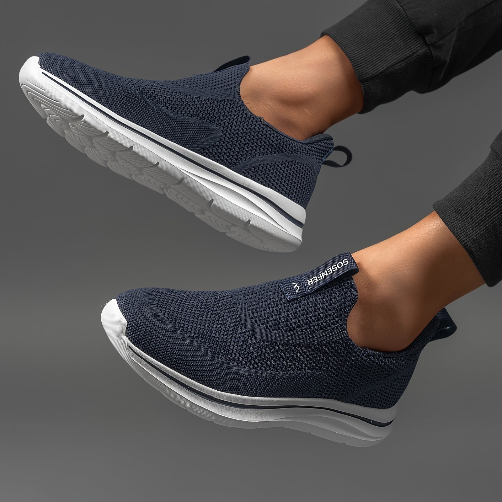 Zapatillas Sin Cordones Casual Hombre Transpirables