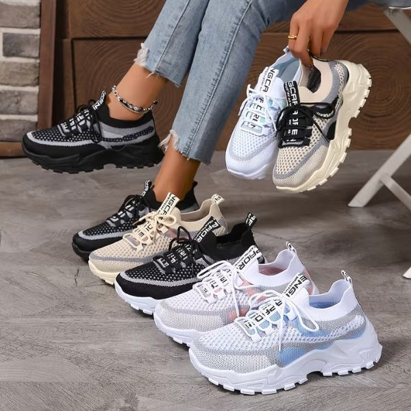Zapatillas Sin Cordones Casual Mujer Malla Transpirable