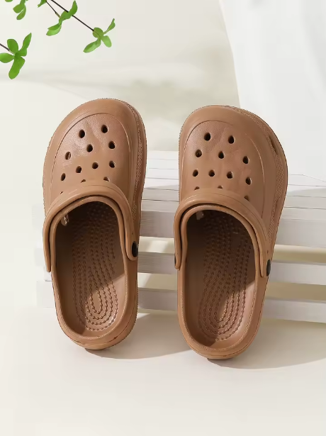 Zuecos Casual Mujer Agujeros Ventilación