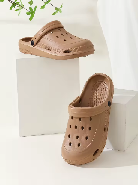 Zuecos Casual Mujer Agujeros Ventilación