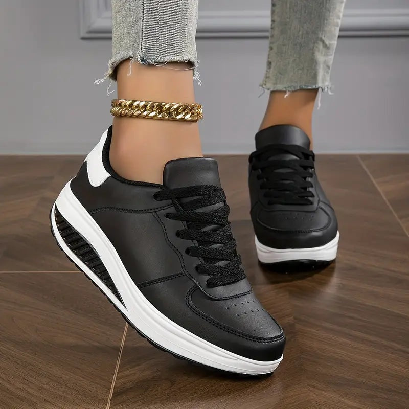 Abril | Zapatillas de Deporte Mujer Cordones Suela Amortiguada