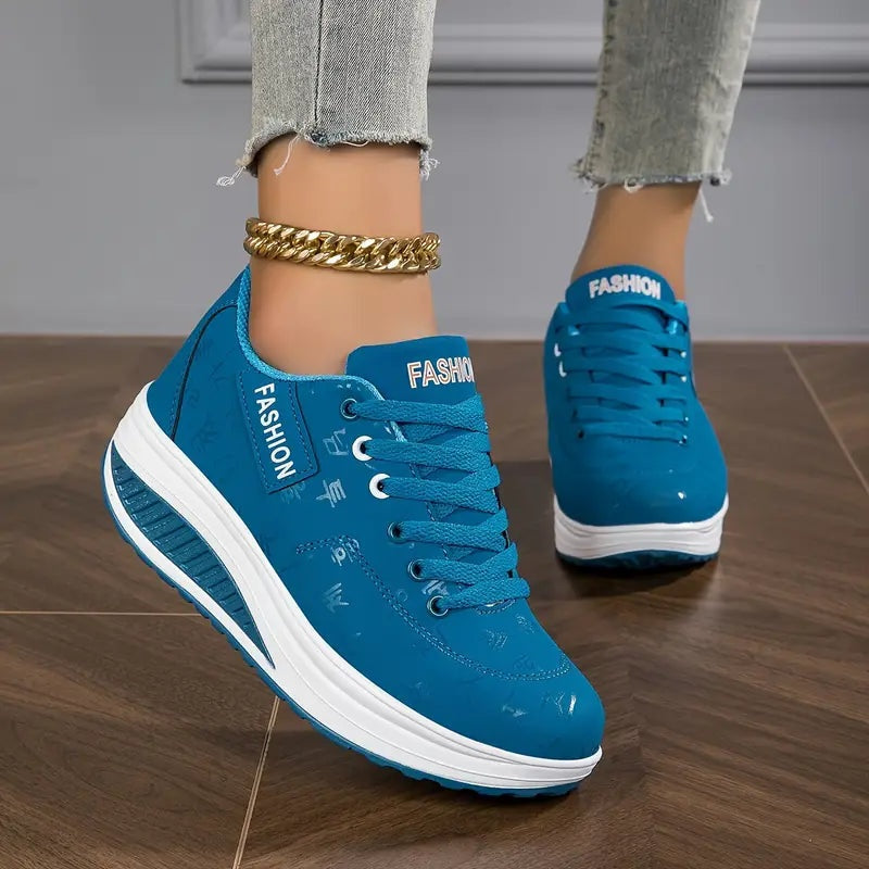 Abril | Zapatillas de Deporte Mujer Cordones Suela Amortiguada