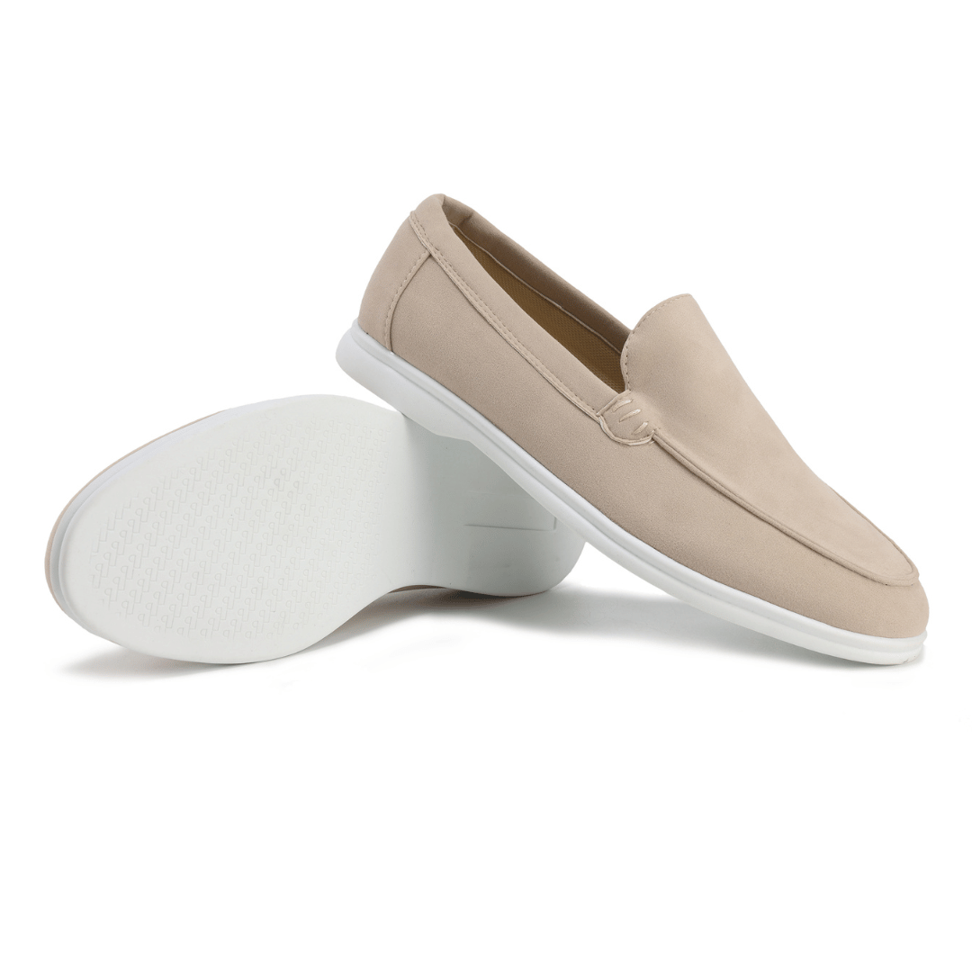 Diego | Zapatillas Sin Cordones de Ante Hombre Slip On