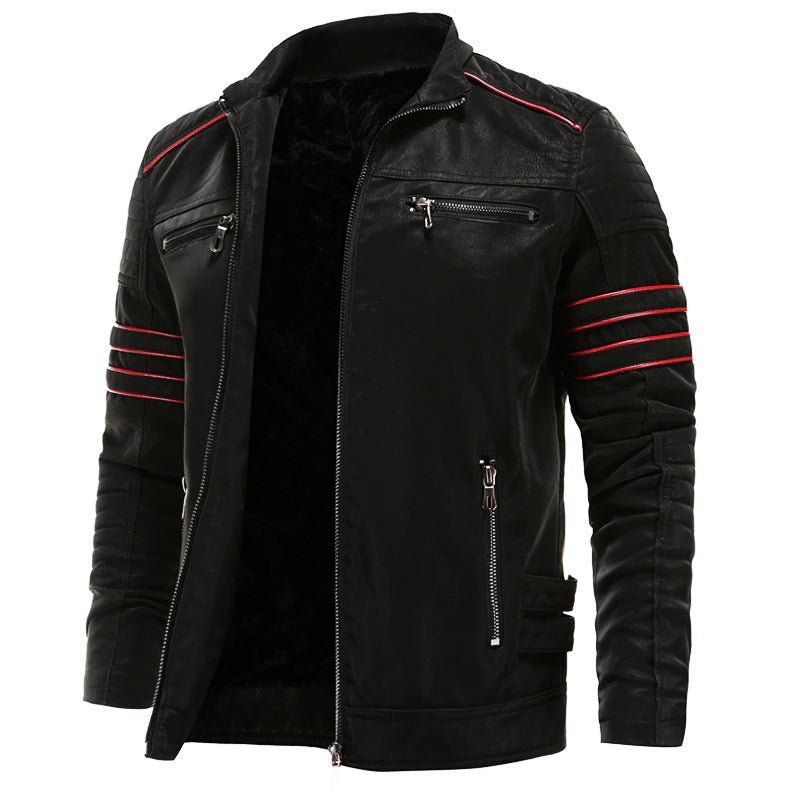 Aitor | Chaqueta para Moto Hombre Polipiel Forro Interior