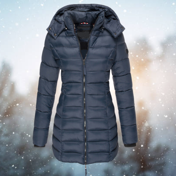Amparo | Parka Acolchada Larga Mujer con Capucha