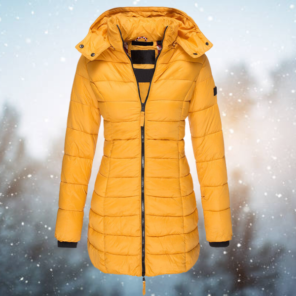Amparo | Parka Acolchada Larga Mujer con Capucha