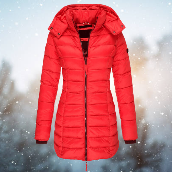 Amparo | Parka Acolchada Larga Mujer con Capucha