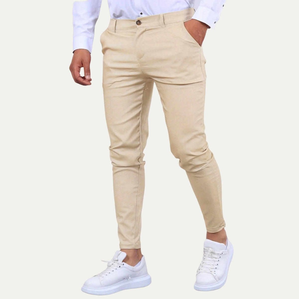 Andrés | Pantalón Chino Slim Fit Hombre Elástico
