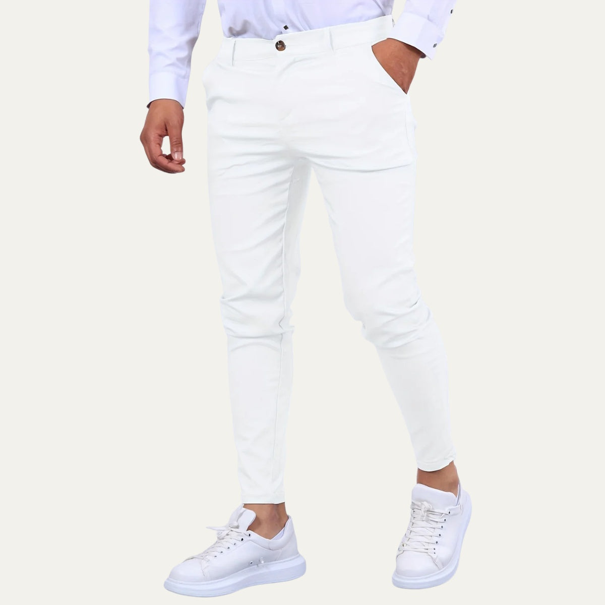 Andrés | Pantalón Chino Slim Fit Hombre Elástico