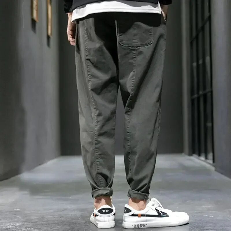 Arnau | Jogger de Algodón Hombre Cintura Elástica Cropped