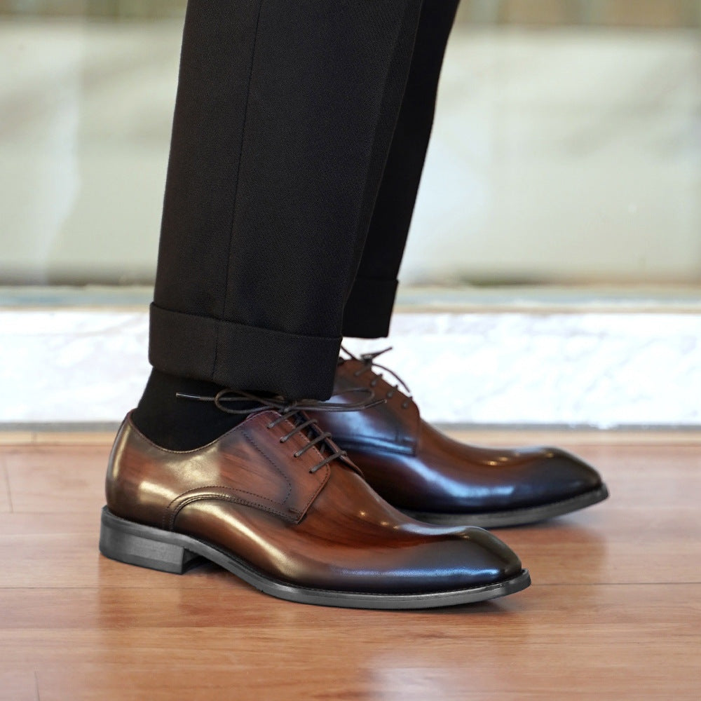 Arturo | Blucher de Cuero Hombre Cordones Suela Cuero