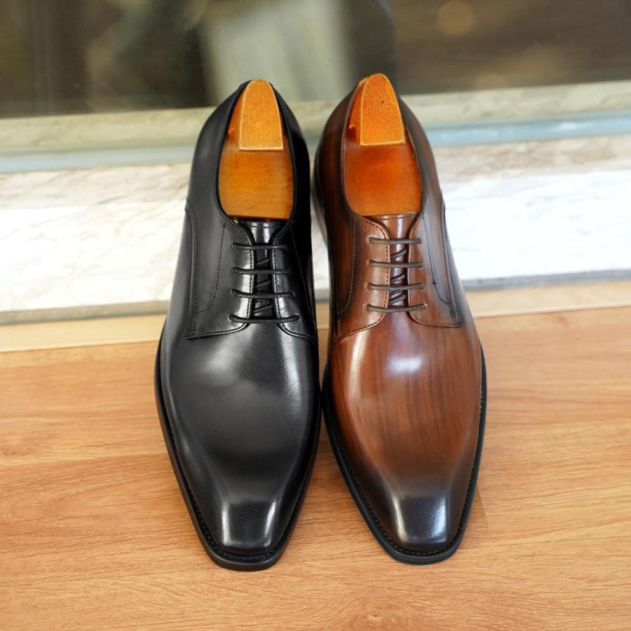 Arturo | Blucher de Cuero Hombre Cordones Suela Cuero