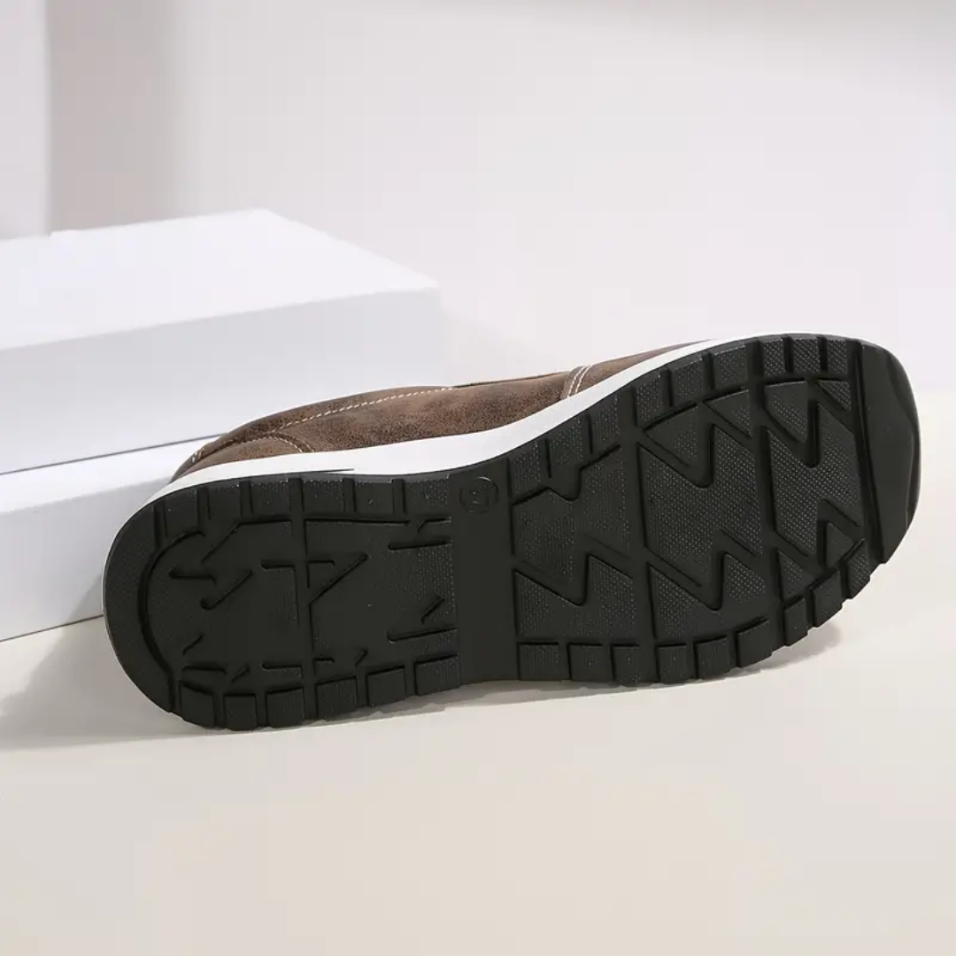Berta | Zapatillas de Vestir Mujer con Cremallera Lateral Cordones