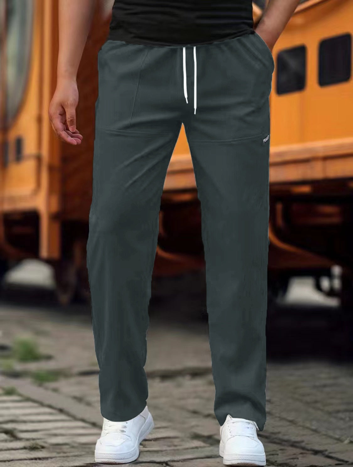 Biel | Pantalón Chándal Hombre Corte Recto Cintura Elástica