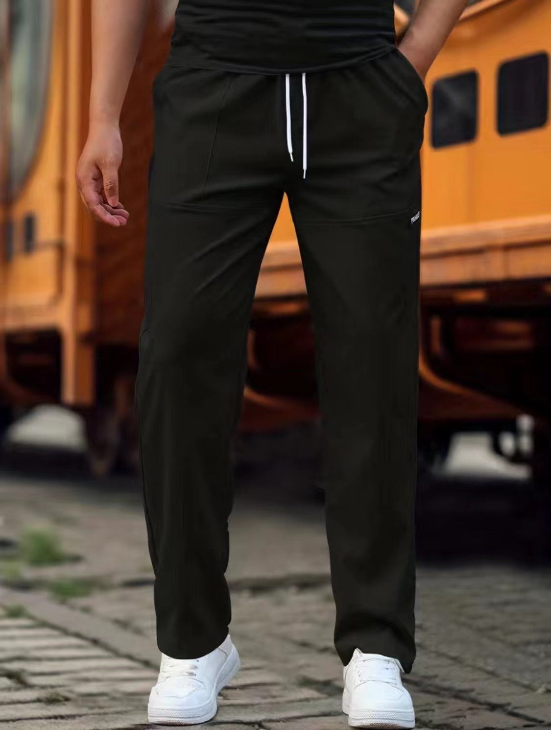 Biel | Pantalón Chándal Hombre Corte Recto Cintura Elástica