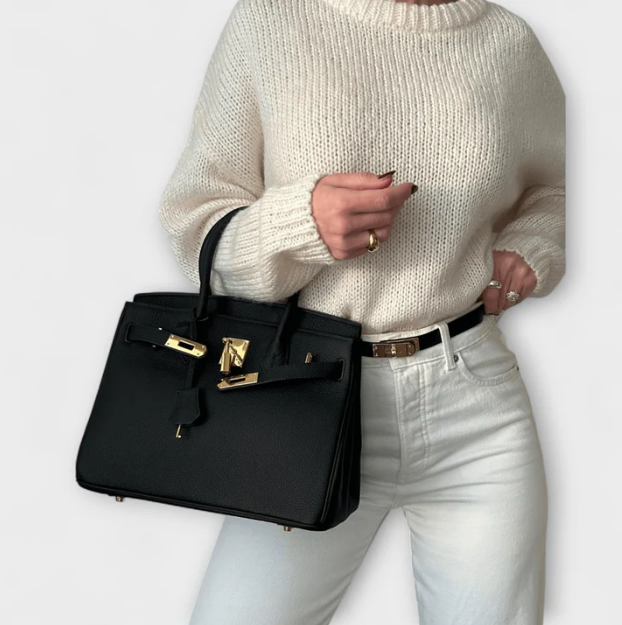 Bolso de Mano Mujer Candado Cierre