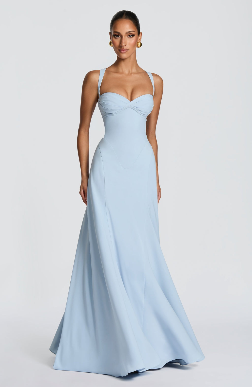 Catalina | Vestido Largo de Gala Mujer Escote Corazón Tirantes