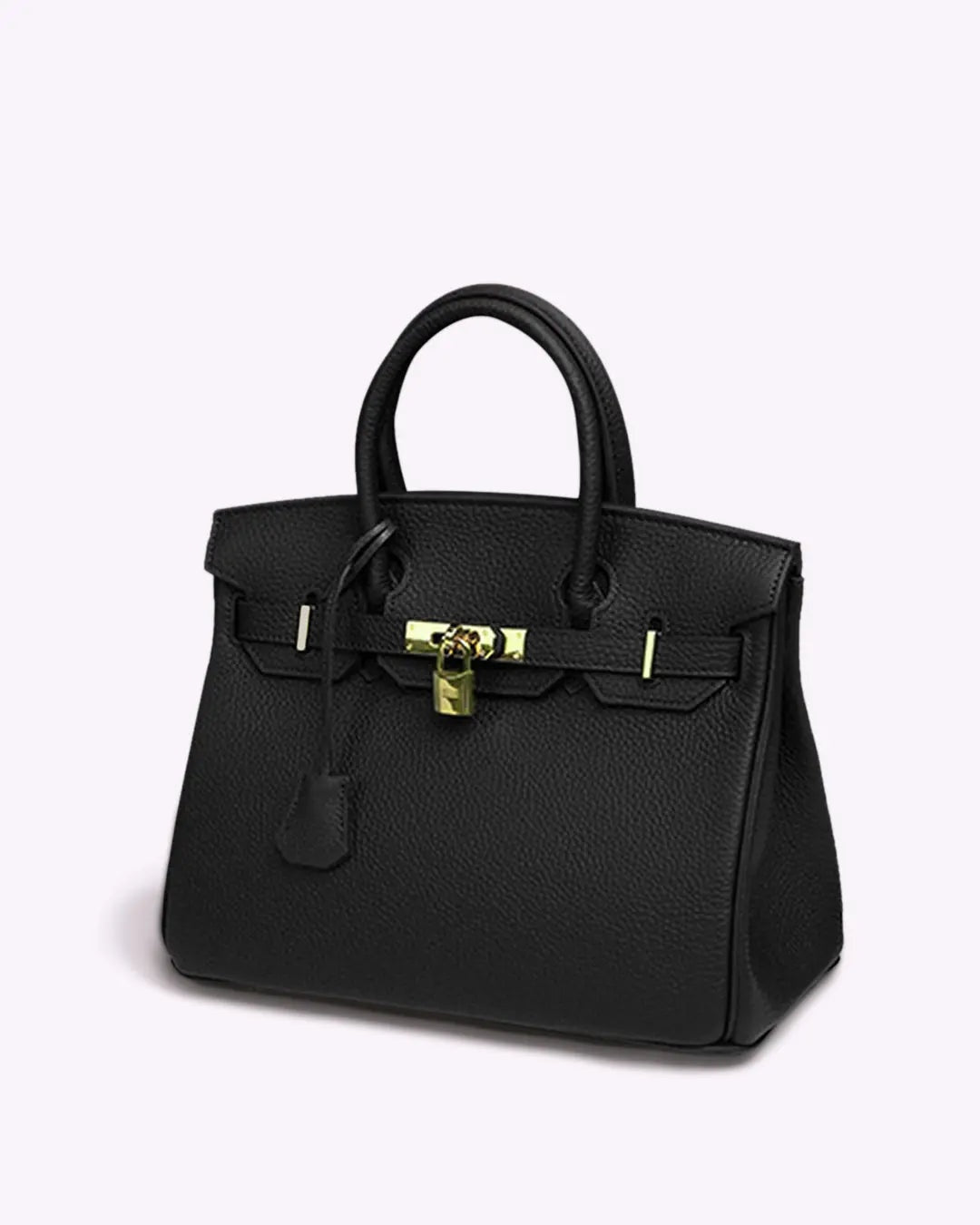 Cayetana | Bolso de Mano de Piel Mujer Asas Dobles Herrajes