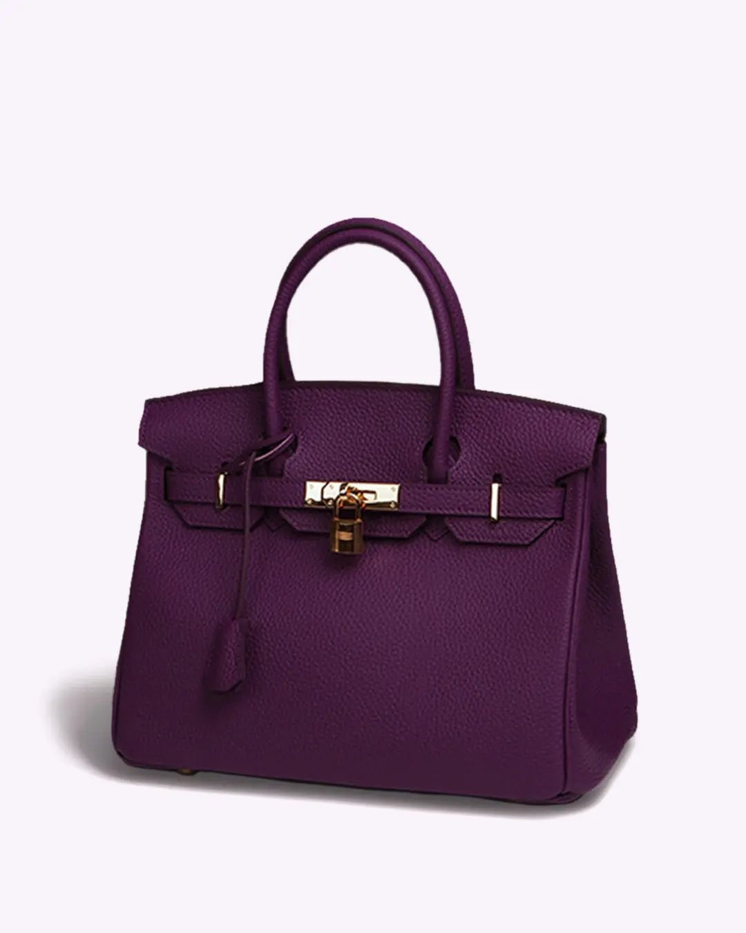 Cayetana | Bolso de Mano de Piel Mujer Asas Dobles Herrajes