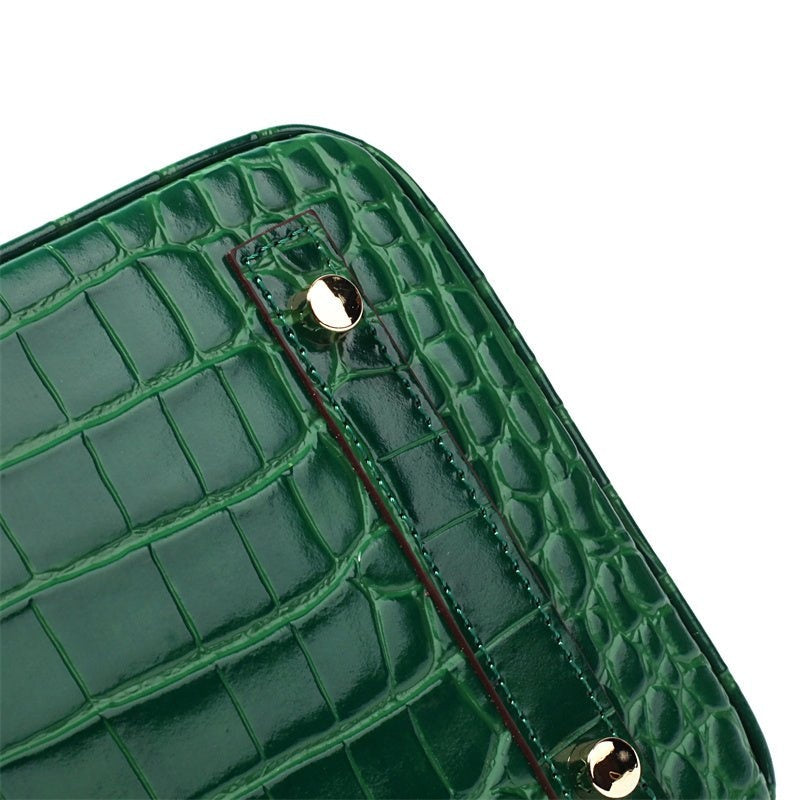 Cayetana | Bolso de Mano de Piel Mujer Asas Dobles Herrajes