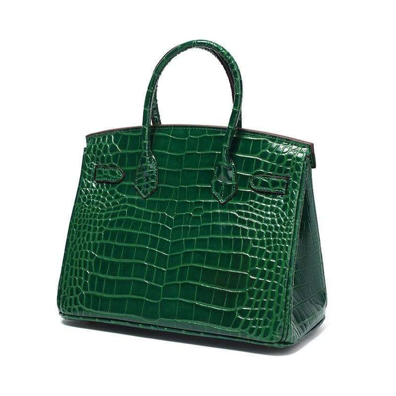 Cayetana | Bolso de Mano de Piel Mujer Asas Dobles Herrajes