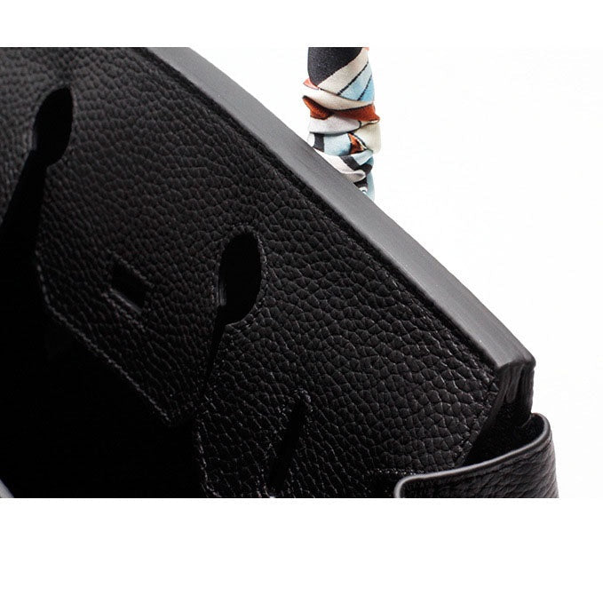 Cayetana | Bolso de Mano de Piel Mujer Asas Dobles Herrajes