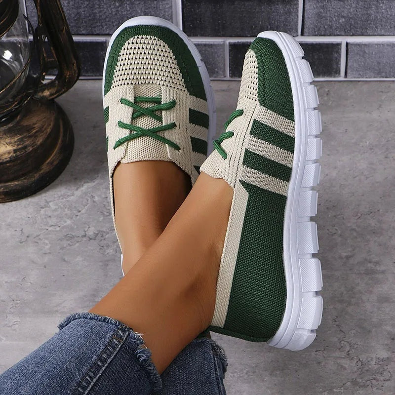 Celeste | Sneakers de Tejido Transpirable Mujer Suela Flexible